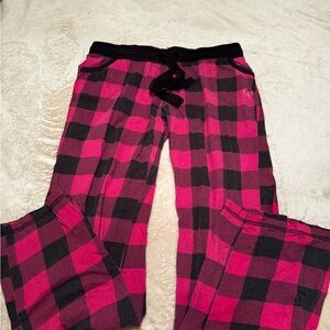 OP Kids Plaid Pajama Bottoms in Pink and Black